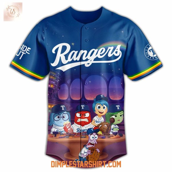 Texas Rangers Inside Out Baseball Jersey