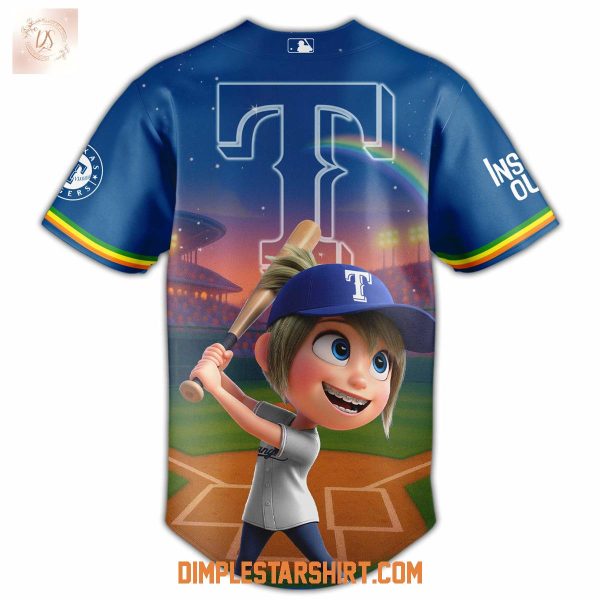 Texas Rangers Inside Out Baseball Jersey