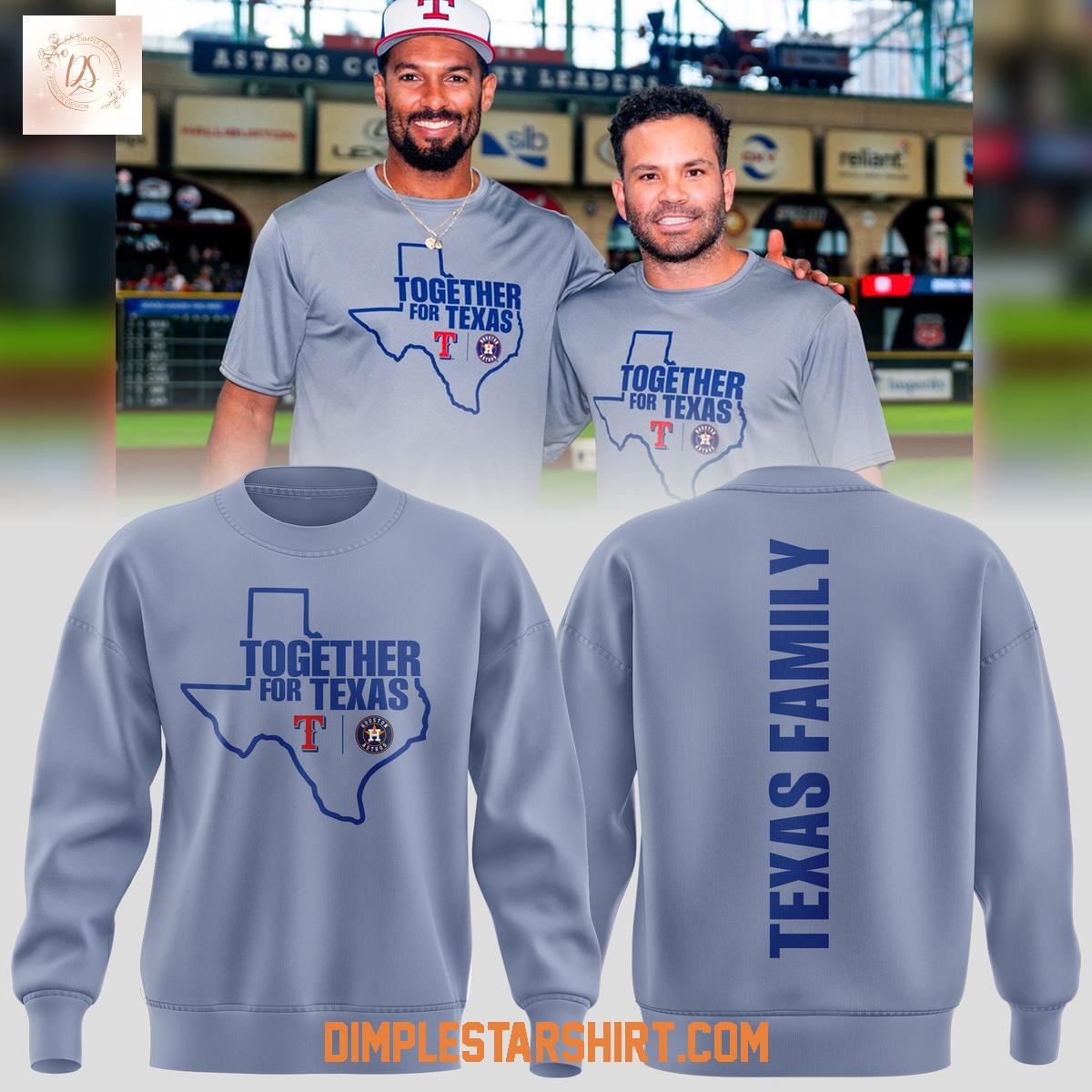 Together For Texas 2025 Hoodie Shirt Together For Texas 2025 Hoodie Shirt