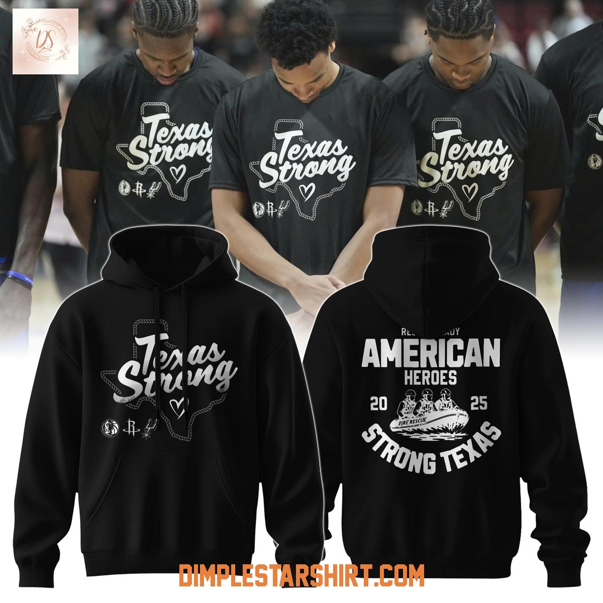 Together For Texas Stronger Than The Storm Black Hoodie Shirt Together For Texas Stronger Than The Storm Black Hoodie Shirt