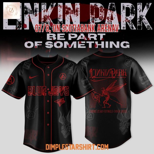 Toronto Blue Jays Linkin Park From Zero World Tour 2025 Baseball Jersey