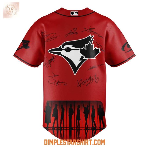 Toronto Blue Jays Mix Ateez 2025 World Tour Baseball Jersey