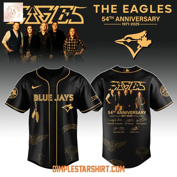Toronto Blue Jays x Eagles Band Music 54 Years 2025 Jersey