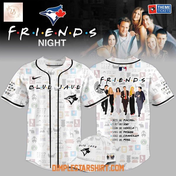 Toronto Blue Jays x Friends Movies Nigh Game 2025 Baseball Jersey