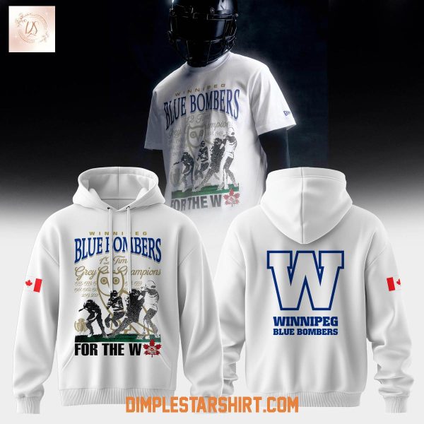 Winnipeg Blue Bombers October’s Very Own x New Era Canada x CFL Hoodie