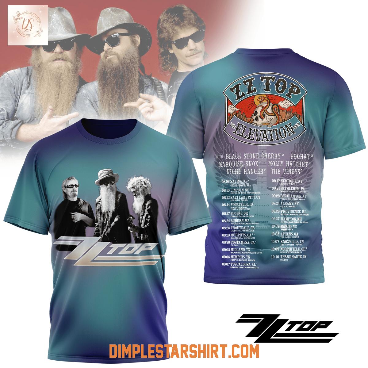 ZZ Top The Elevation Tour Shirt ZZ Top The Elevation Tour Shirt