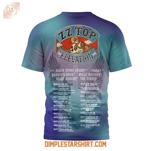ZZ Top The Elevation Tour Shirt