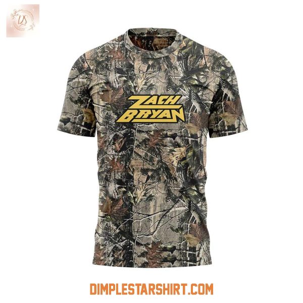 Zach Bryan Tour 2025 Camo Design Hoodie Shirt