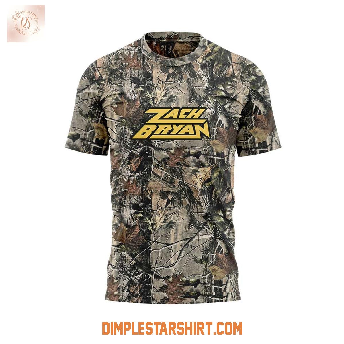 Zach Bryan Tour 2025 Camo Design Hoodie Shirt Zach Bryan Tour 2025 Camo Design Hoodie Shirt
