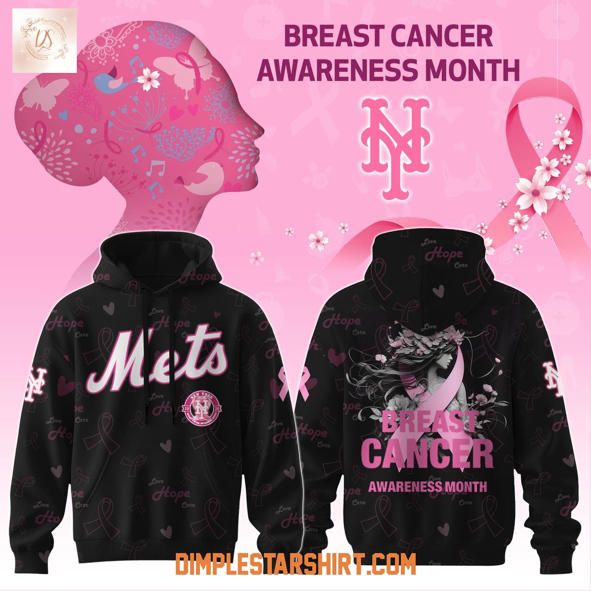 All Team MLB x Breast Cancer Awareness Month 2025 Black Hoodie T-Shirt All Team MLB x Breast Cancer Awareness Month 2025 Black Hoodie T-Shirt