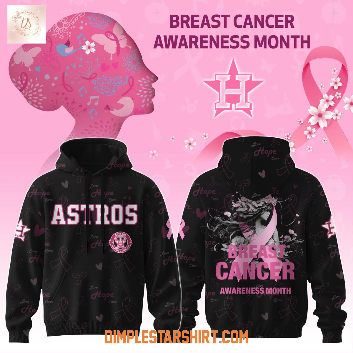 All Team MLB x Breast Cancer Awareness Month 2025 Black Hoodie T-Shirt All Team MLB x Breast Cancer Awareness Month 2025 Black Hoodie T-Shirt