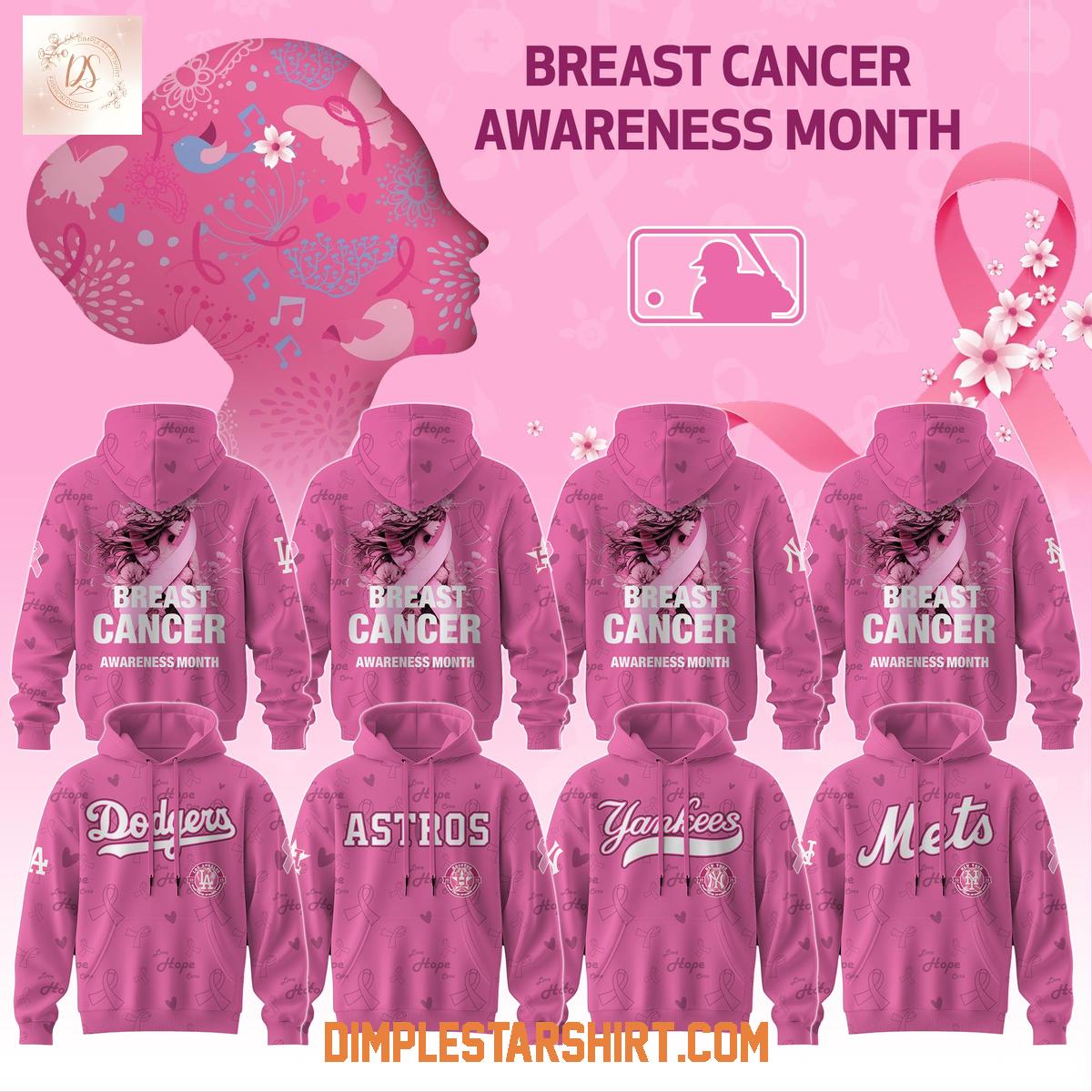 All Team MLB x Breast Cancer Awareness Month 2025 Hoodie T-Shirt All Team MLB x Breast Cancer Awareness Month 2025 Hoodie T-Shirt