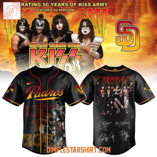 All Team MLB x Kiss 50th Anniversary The Kiss Tribute Show 2025 Jersey