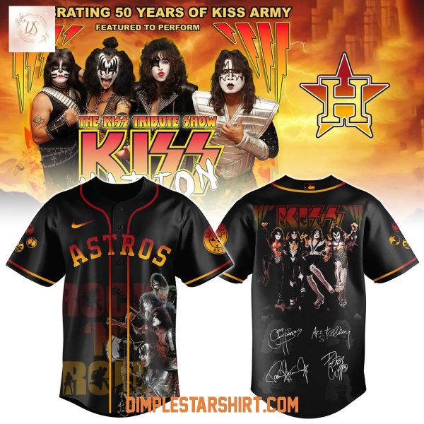 All Team MLB x Kiss 50th Anniversary The Kiss Tribute Show 2025 Jersey