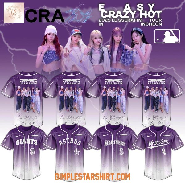 All Team MLB x Le Sserafim Tour 2025 Jersey
