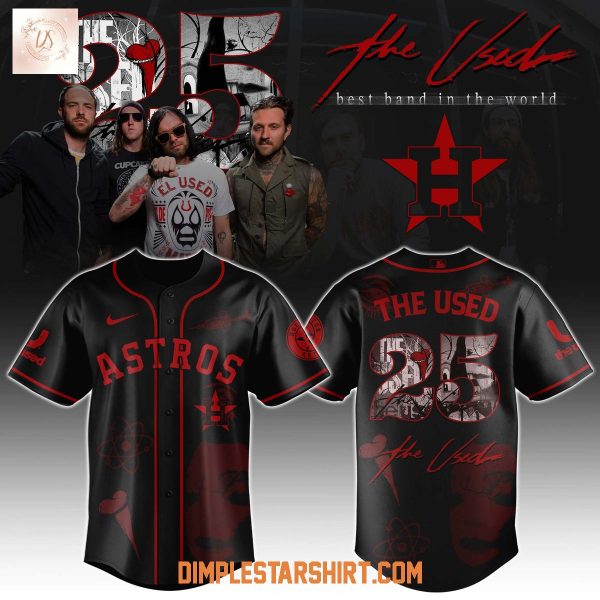 All Team MLB x The Used Best Band In The World 2025 Jersey