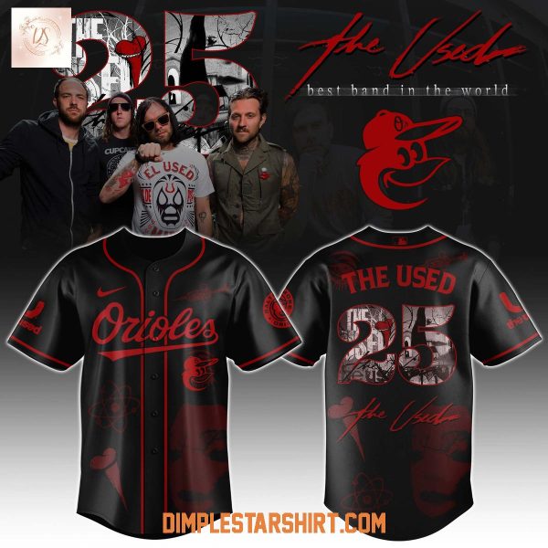All Team MLB x The Used Best Band In The World 2025 Jersey