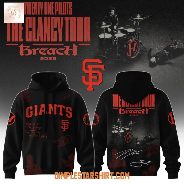All Team MLB x Twenty One Pilots The Clancy Tour 2025 Hoodie Shirt
