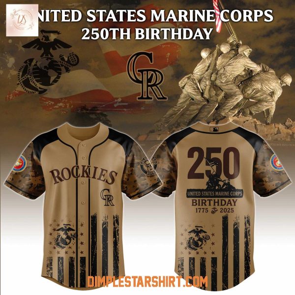 All Team MLB x US Marine Corps 250th Birthday 2025 Jersey