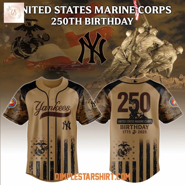 All Team MLB x US Marine Corps 250th Birthday 2025 Jersey