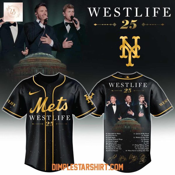 All Team MLB x Westlife 25th Anniversary 2025 Jersey