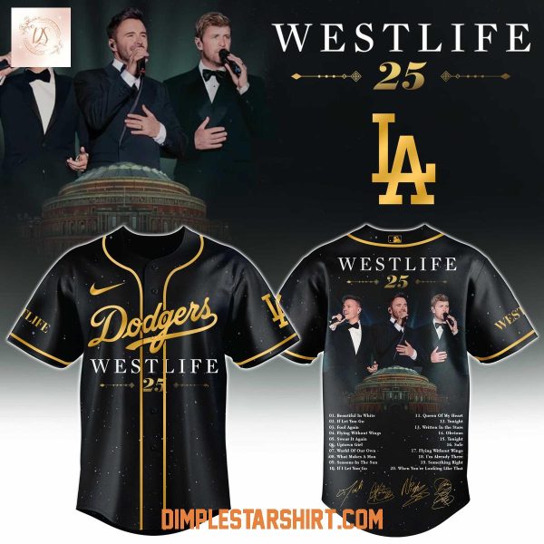 All Team MLB x Westlife 25th Anniversary 2025 Jersey