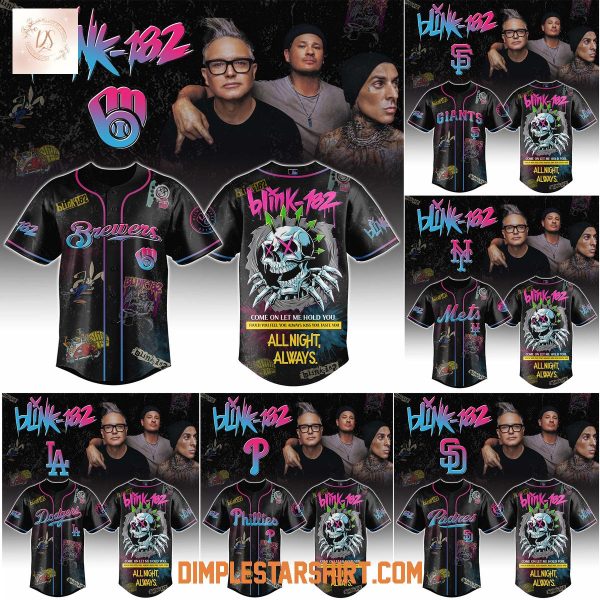All Teams MLB x Blink 182 Come On Let Me Hold You Jersey