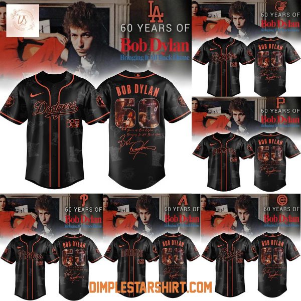 All Teams MLB x Bob Dylan 60 Years Bringing It All Back Home Jersey