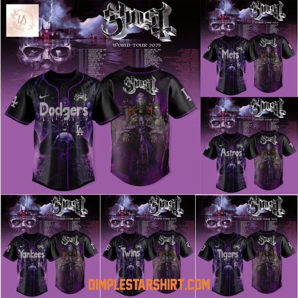 All Teams MLB x Ghost Band World Tour 2025 Jersey