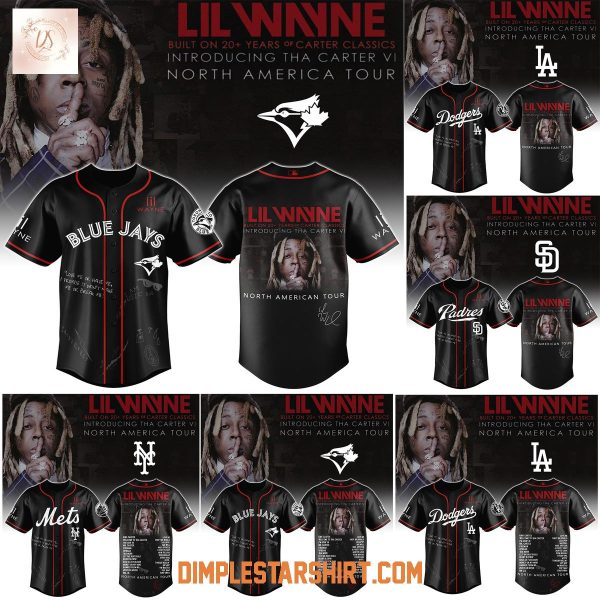 All Teams MLB x Lil Wayne Tha Carter VI Tour 2025 Jersey