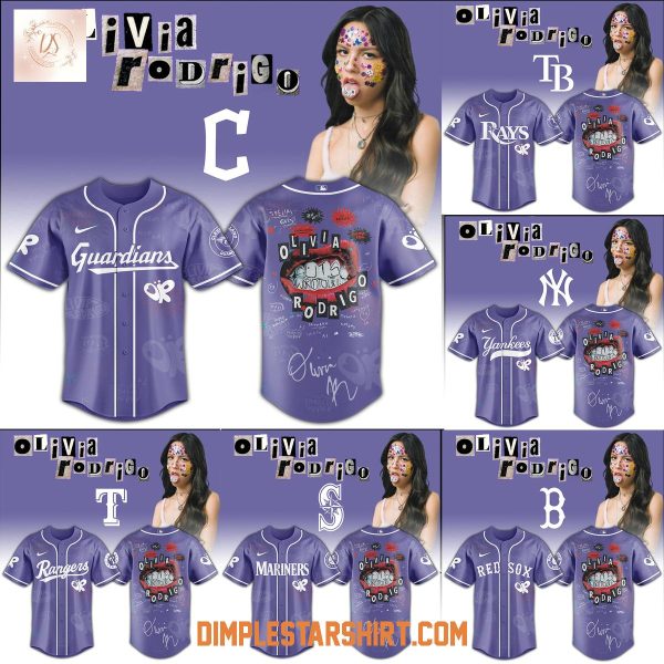 All Teams MLB x Olivia Rodrigo Guts World Tour 2025 Jersey