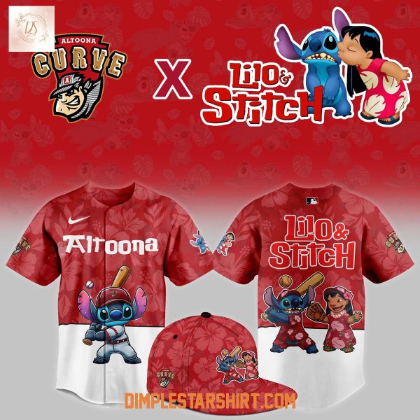 Altoona Curve Lilo Stitch Night Jersey
