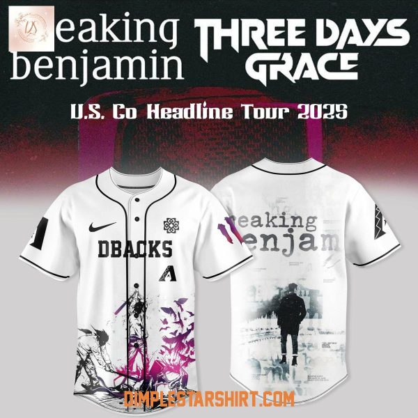 Arizona Diamondbacks x Breaking Benjamin US Co Headline Tour 2025 Jersey