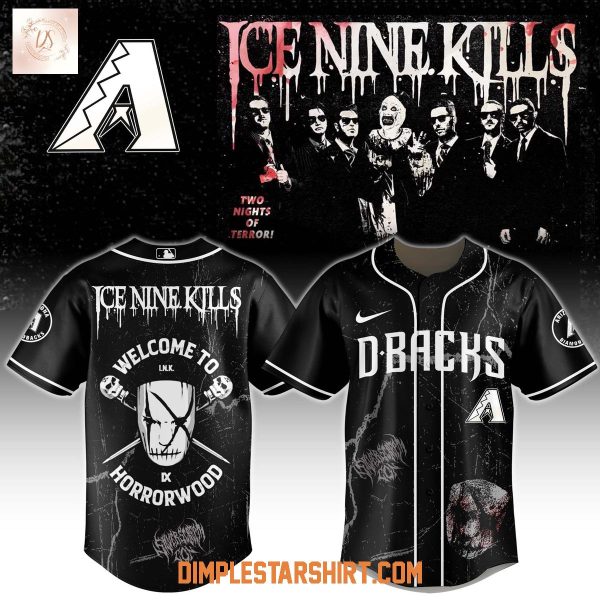Arizona Diamondbacks x Ice Nine Kills Welcome To Horrorwood Jersey