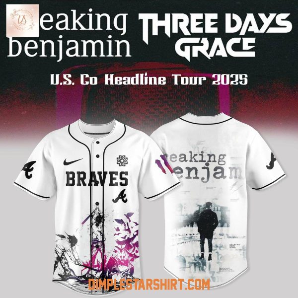 Atlanta Braves x Breaking Benjamin US Co Headline Tour 2025 Jersey