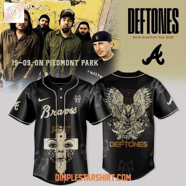 Atlanta Braves x Deftones NA Tour 2025 Jersey