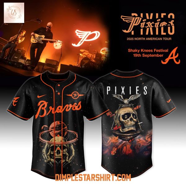 Atlanta Braves x Pixies North American Tour 2025 Jersey
