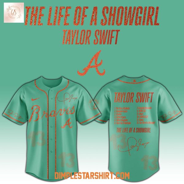 Atlanta Braves x Taylor Swift The Life Of A Showgirl 2025 Jersey