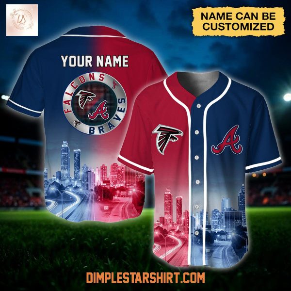 Atlanta Falcons x Atlanta Braves Custom Jersey