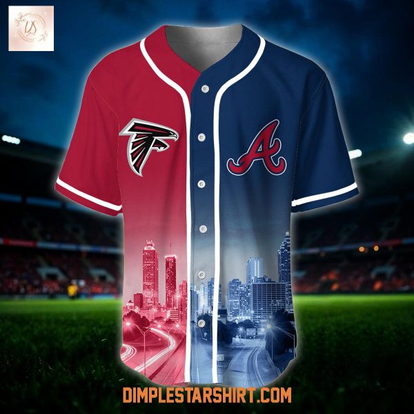 Atlanta Falcons x Atlanta Braves Custom Jersey