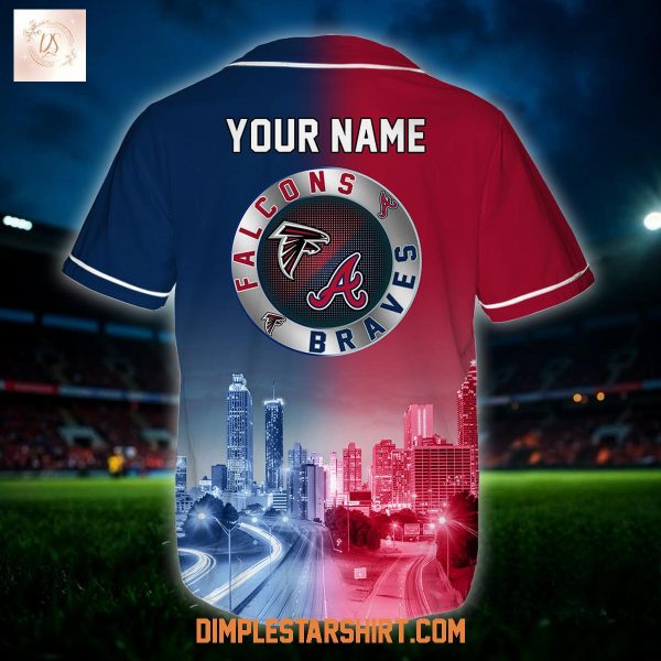 Atlanta Falcons x Atlanta Braves Custom Jersey