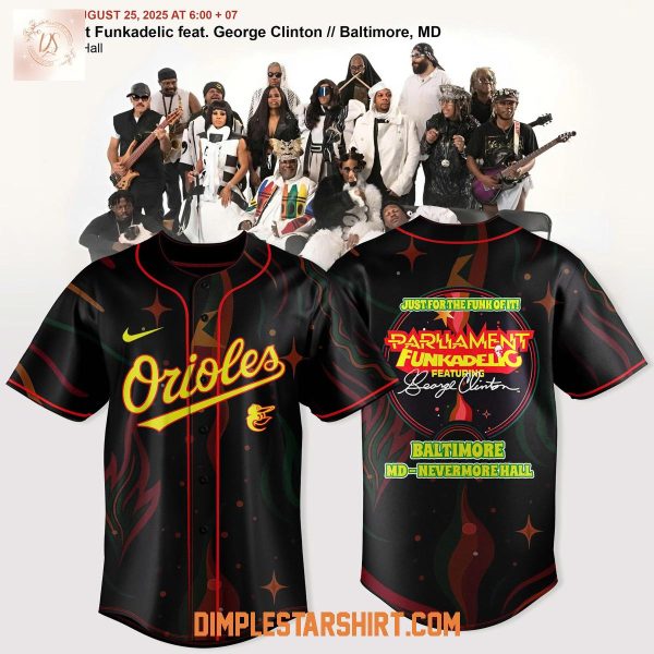 Baltimore Orioles x Funkadelic 2025 Jersey