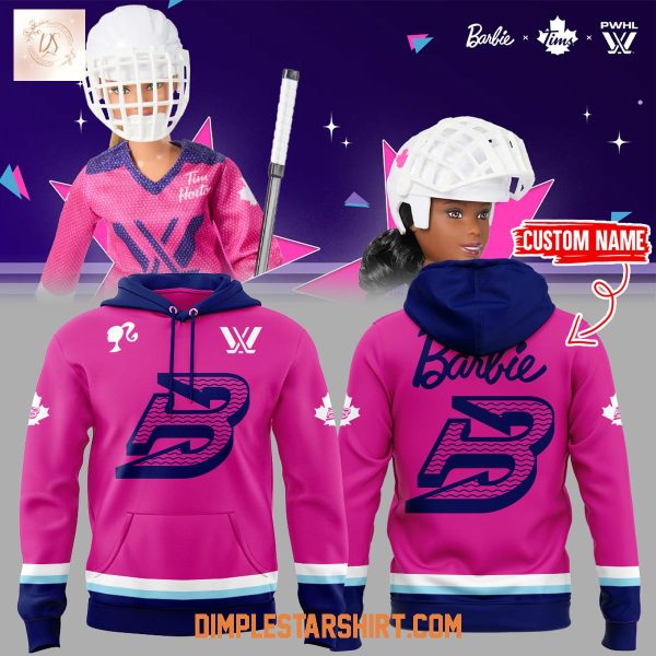 Boston Fleet PWHL x Barbie x Tim Hortons Hoodie Shirt