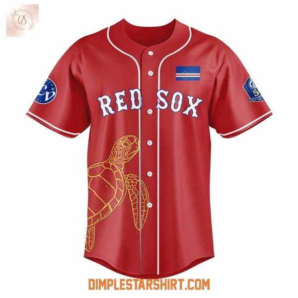 Boston Red Sox Celebration Cabo Verdean 2025 Jersey