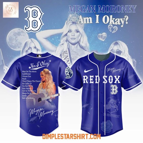 Boston Red Sox x Megan Moroney Am I Okay Jersey