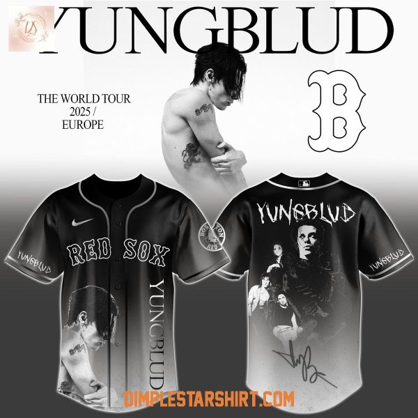 Boston Red Sox x Yungblud World Tour 2025 Jersey