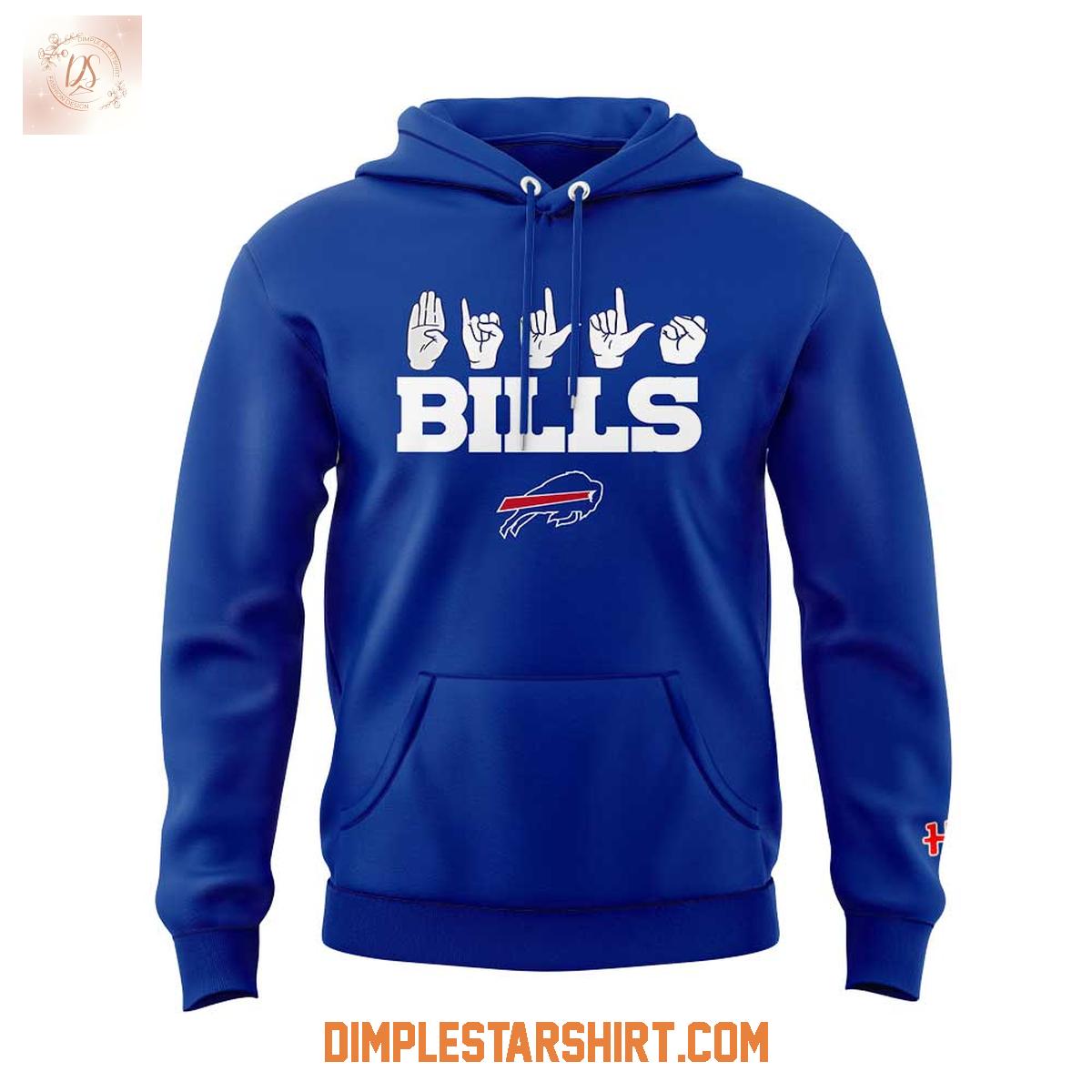 Buffalo Bills x NFL ASL Love Sign Hoodie Shirt Buffalo Bills x NFL ASL Love Sign Hoodie Shirt