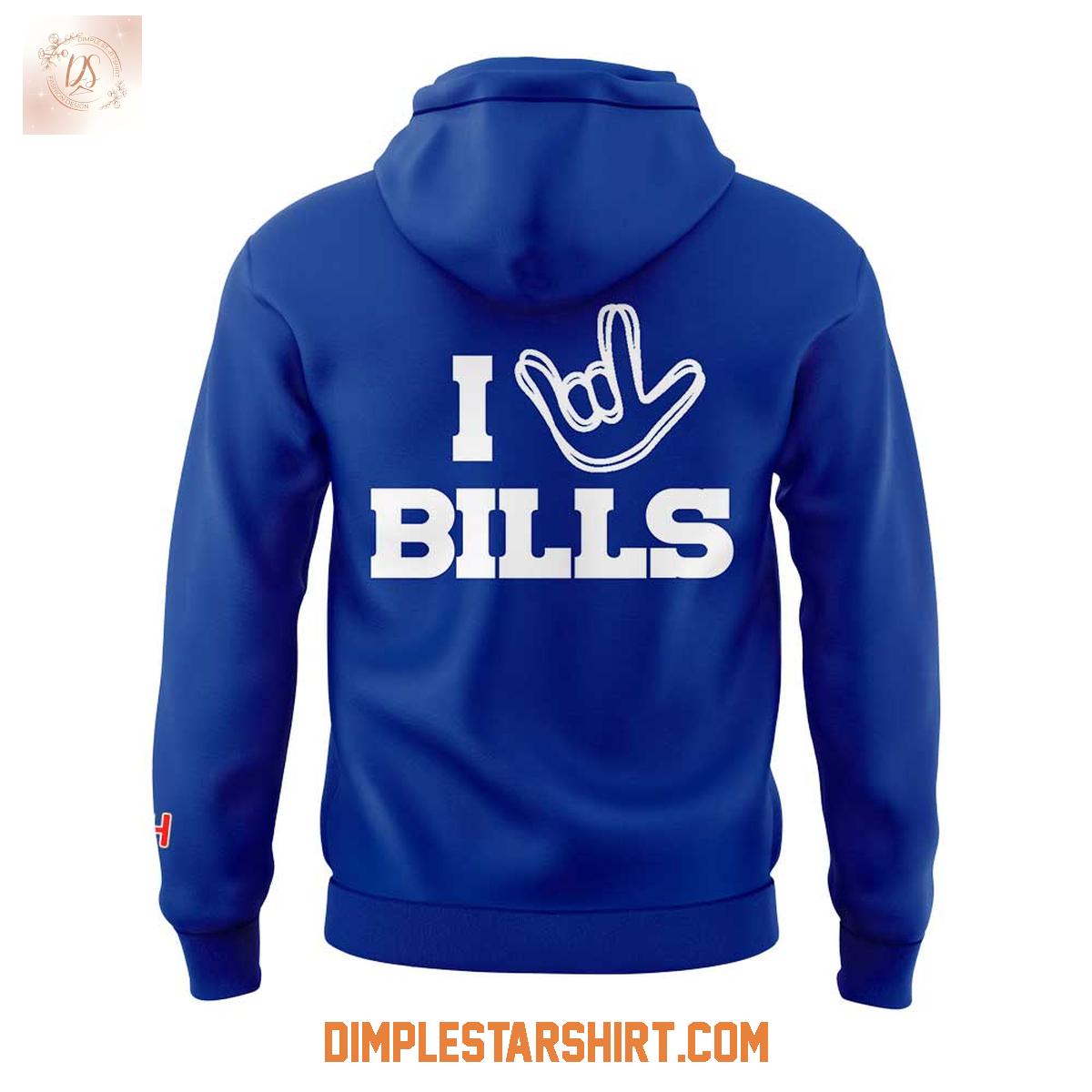 Buffalo Bills x NFL ASL Love Sign Hoodie Shirt Buffalo Bills x NFL ASL Love Sign Hoodie Shirt