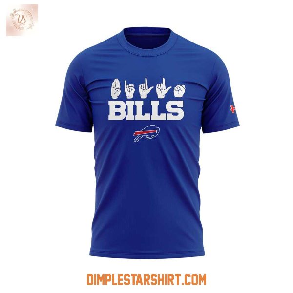 Buffalo Bills x NFL ASL Love Sign Hoodie Shirt
