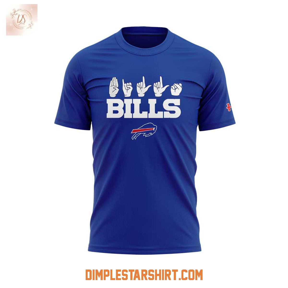 Buffalo Bills x NFL ASL Love Sign Hoodie Shirt Buffalo Bills x NFL ASL Love Sign Hoodie Shirt
